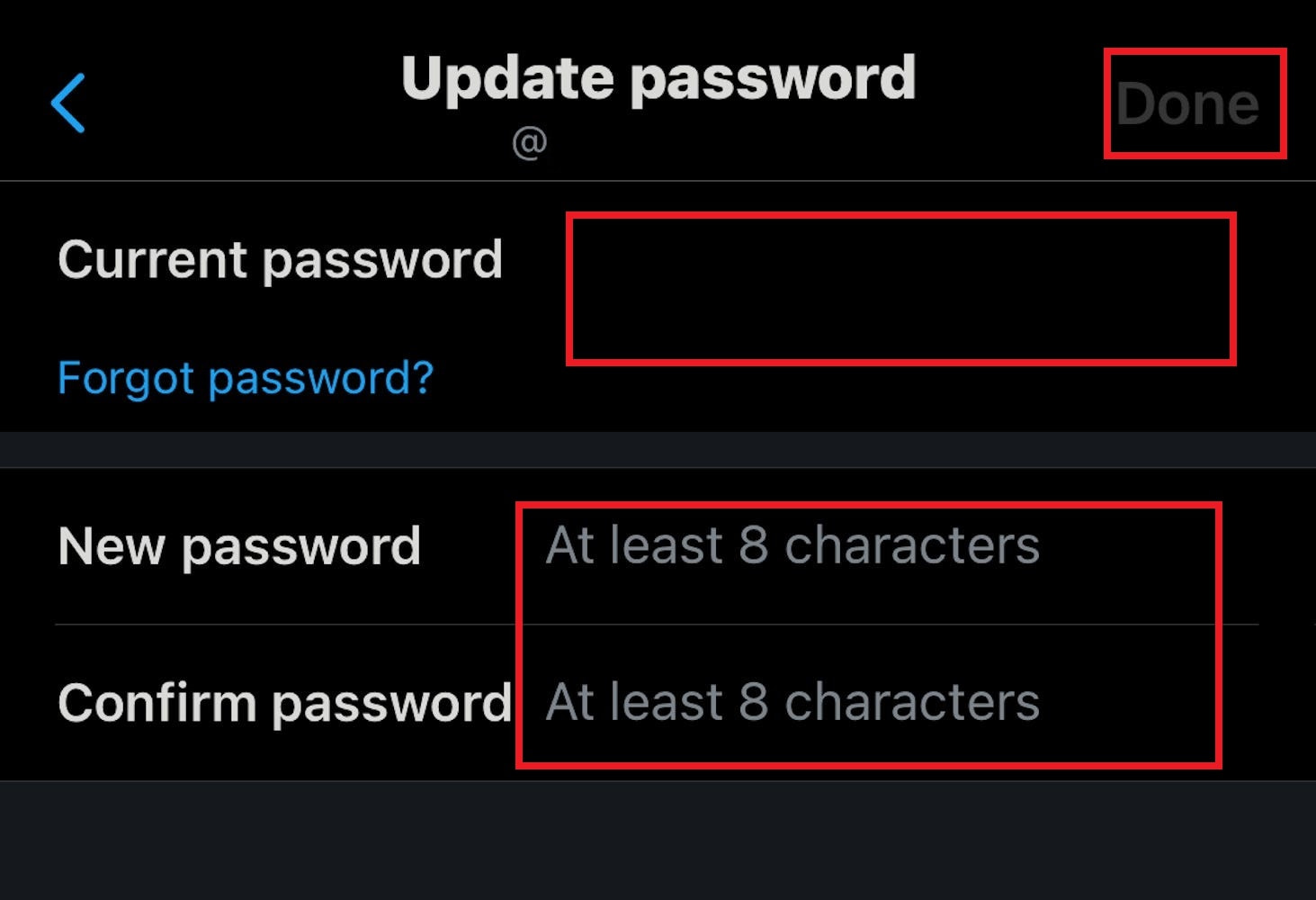 How to Change Your Twitter Password | Changing Twitter Password